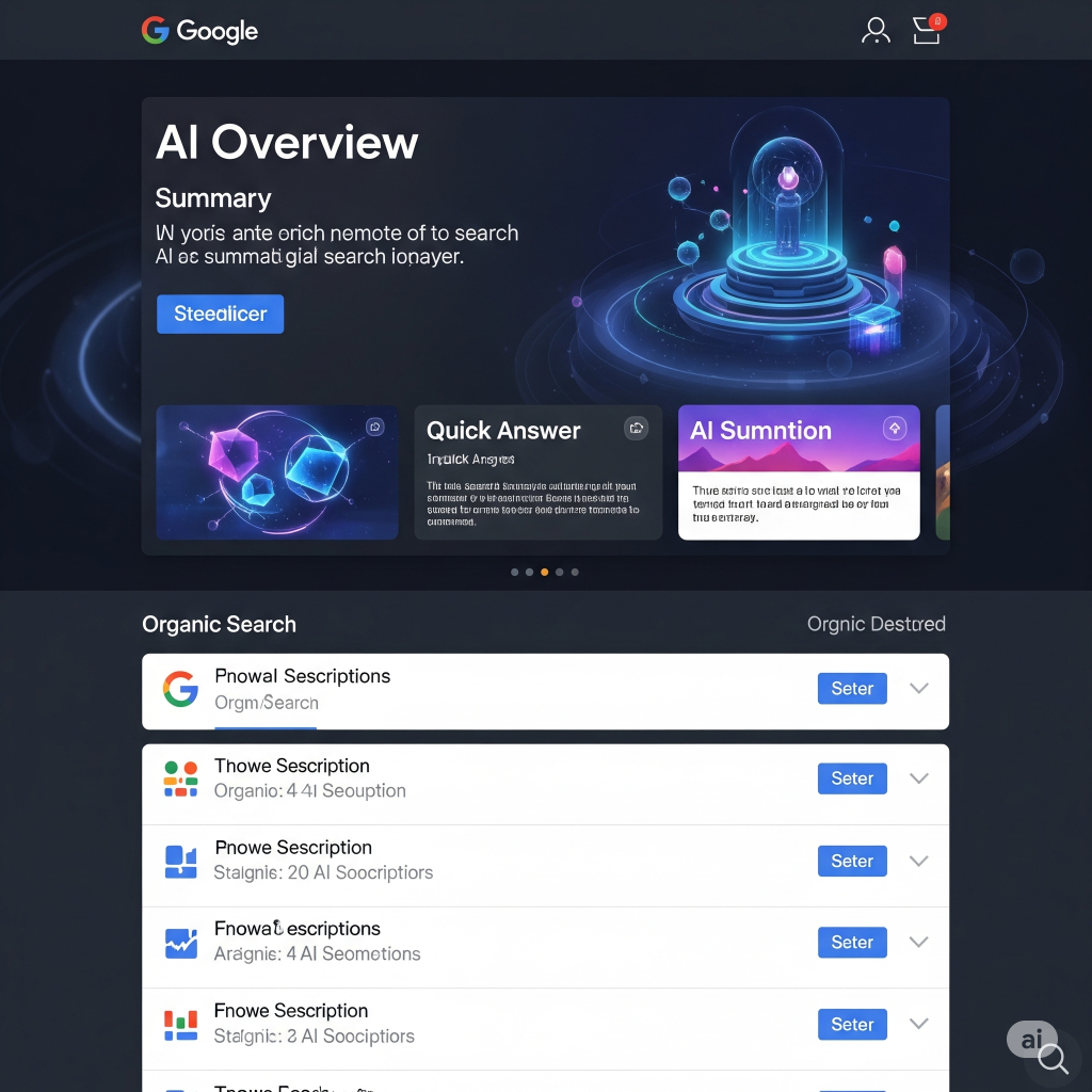 AI Overviews dominating SERP